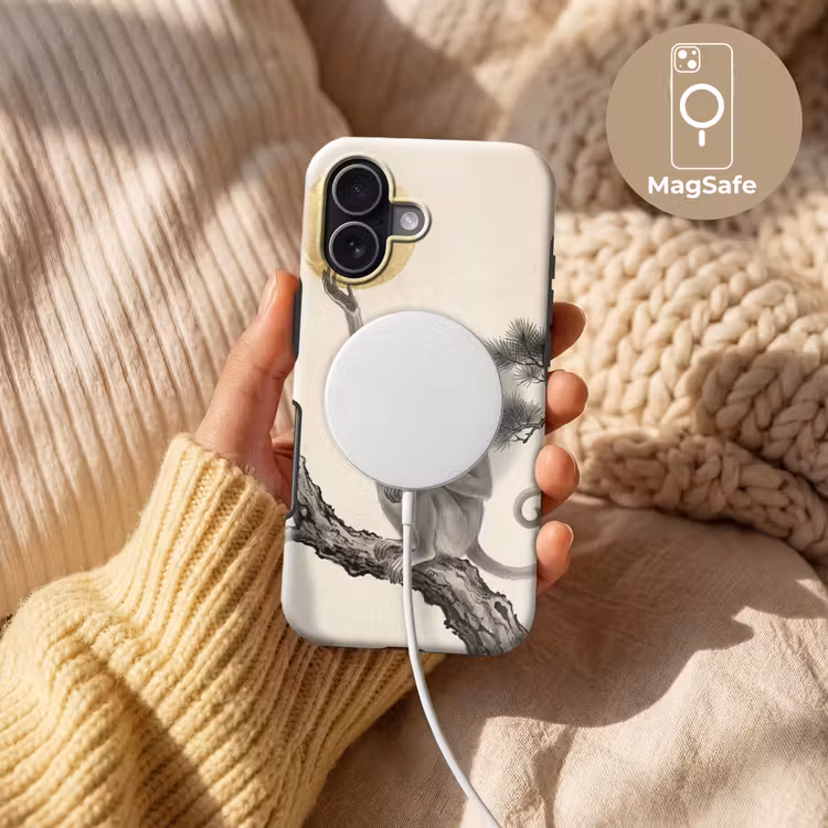 Aap - Maan - Goud Toughcase MagSafe Apple iPhone 17 klein -USP_MagsafeV