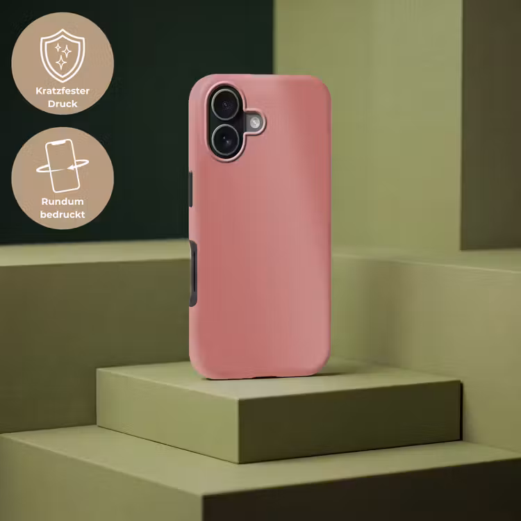 Ancient - Rose - Roze Toughcase MagSafe Apple iPhone 17 klein 1017 -USP_PrintM_DE