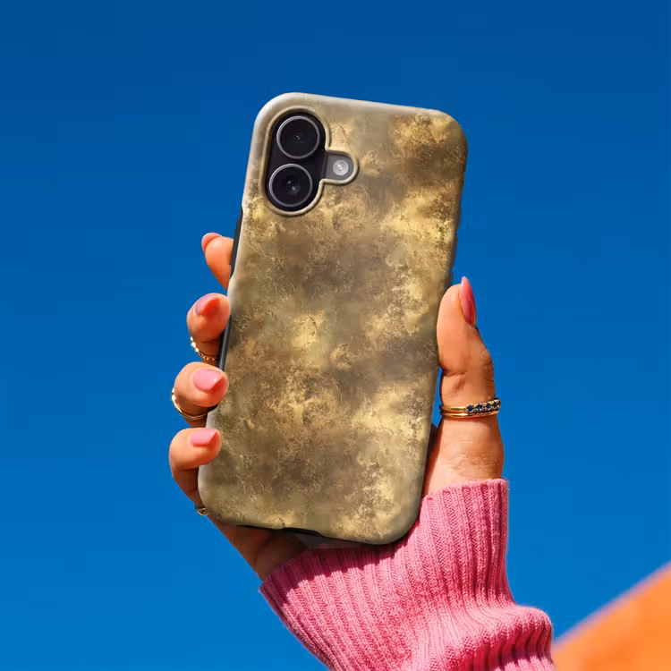 Antiek - Metaallook - Goud Toughcase MagSafe Apple iPhone 17 klein 1017 -Sfeer1V