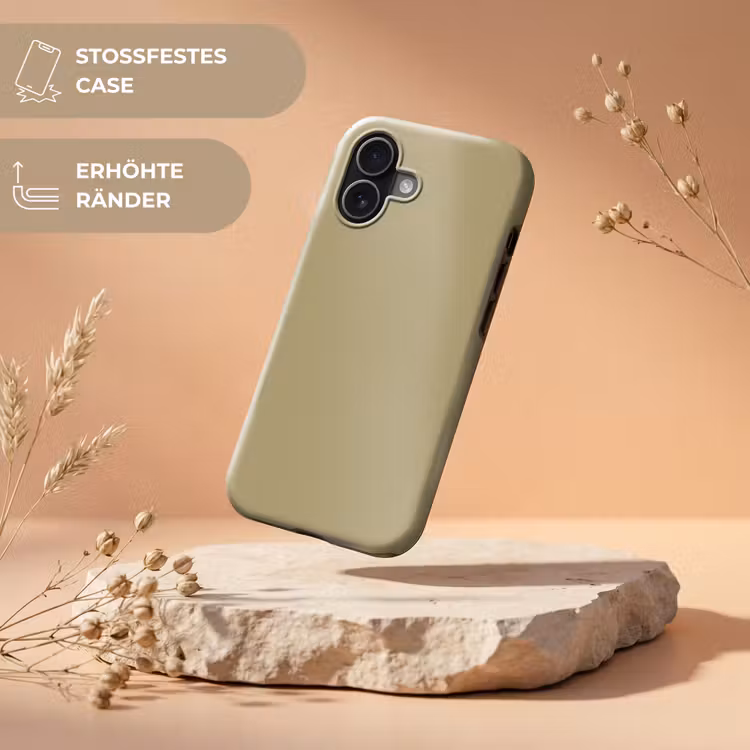 Antique - Moss - Groen Toughcase MagSafe Apple iPhone 17 klein 1017 -USP_RandenV_DE
