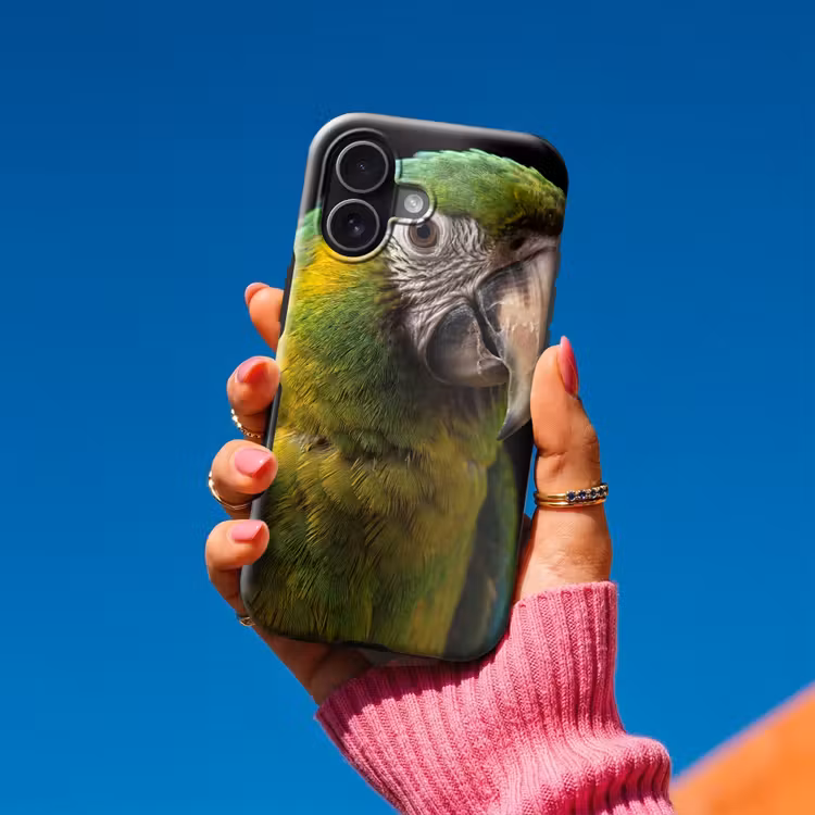 Ara - Portret - Groen Toughcase MagSafe Apple iPhone 17 klein -Sfeer1V