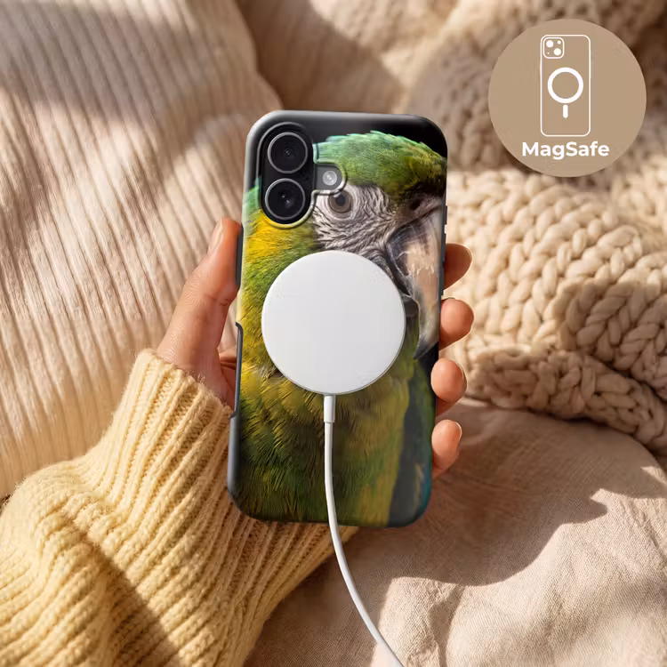 Ara - Portret - Groen Toughcase MagSafe Apple iPhone 17 klein -USP_MagsafeV