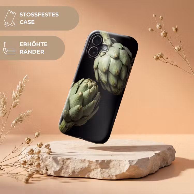 Handyhülle Toughcase - Artischocke – Grün – Essen — 5