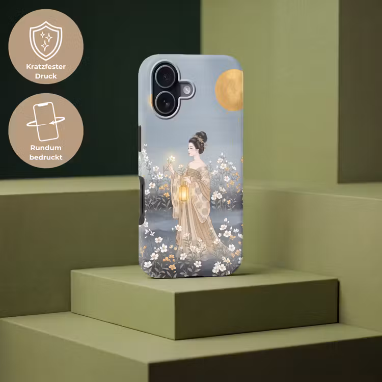 Aziatisch - Vrouw - Kimono Toughcase MagSafe Apple iPhone 17 klein -USP_PrintM_DE