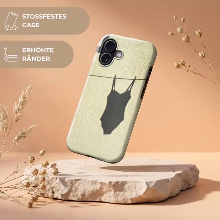Badpak - Schaduw - Muur - Zomer - Minimalistisch Toughcase MagSafe Apple iPhone 17 klein -USP_RandenV_DE