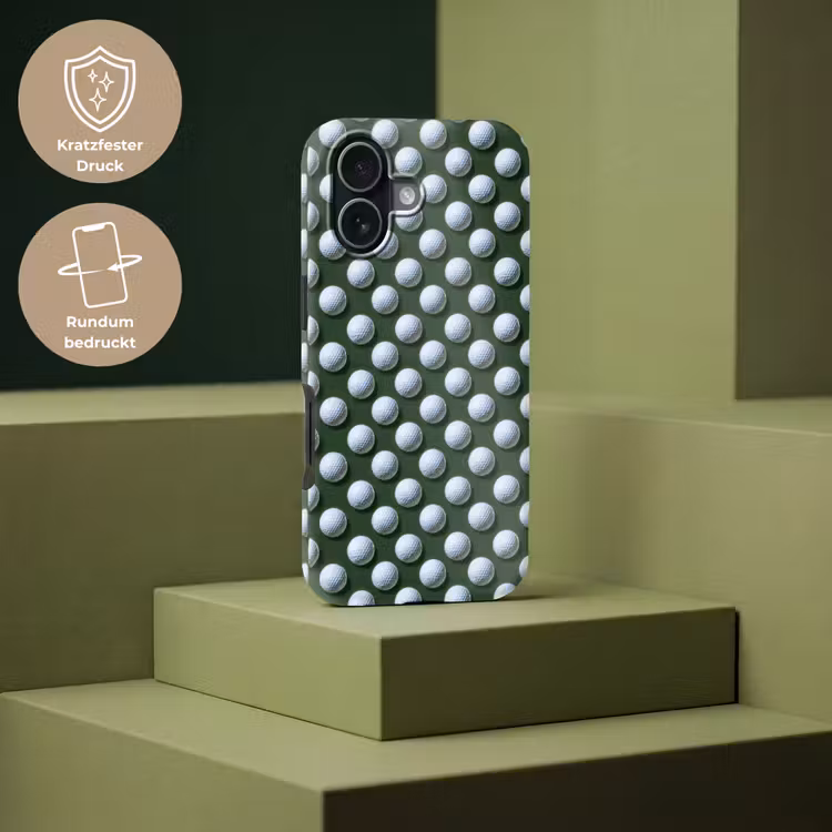 Ballen - Golf - Groen Toughcase MagSafe Apple iPhone 17 klein 1017 -USP_PrintM_DE