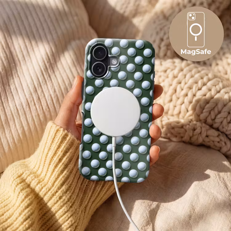 Ballen - Golf - Groen Toughcase MagSafe Apple iPhone 17 klein 1017 -USP_MagsafeV