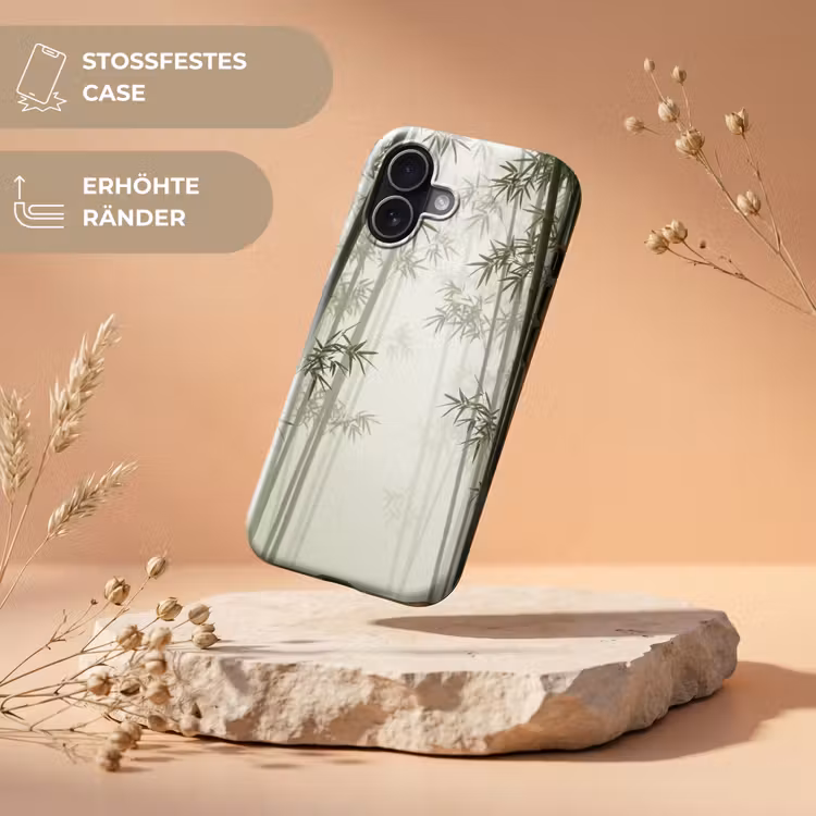 Bamboe - Bos - Mist - Natuur Toughcase MagSafe Apple iPhone 17 klein -USP_RandenV_DE