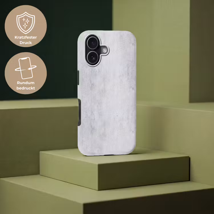 Beton - Textuur - Achtergrond - Grijs - Industrieel Toughcase MagSafe Apple iPhone 17 klein -USP_PrintM_DE