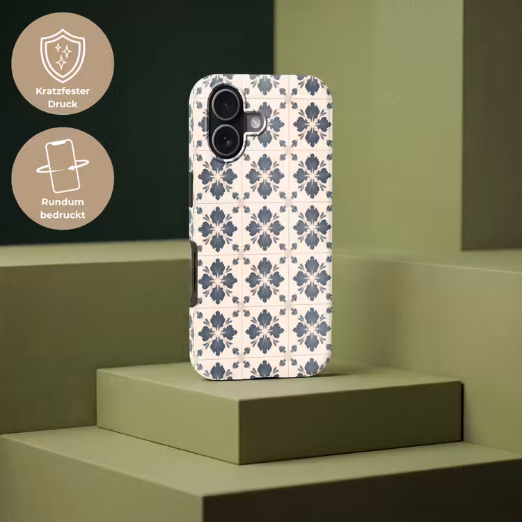 Bladvorm - Klassiek - Kleurrijk Toughcase MagSafe Apple iPhone 17 klein 1017 -USP_PrintM_DE