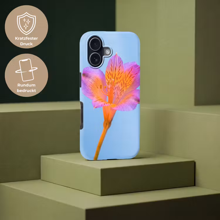 Bloem - Detail - Kleurrijk Toughcase MagSafe Apple iPhone 17 klein -USP_PrintM_DE