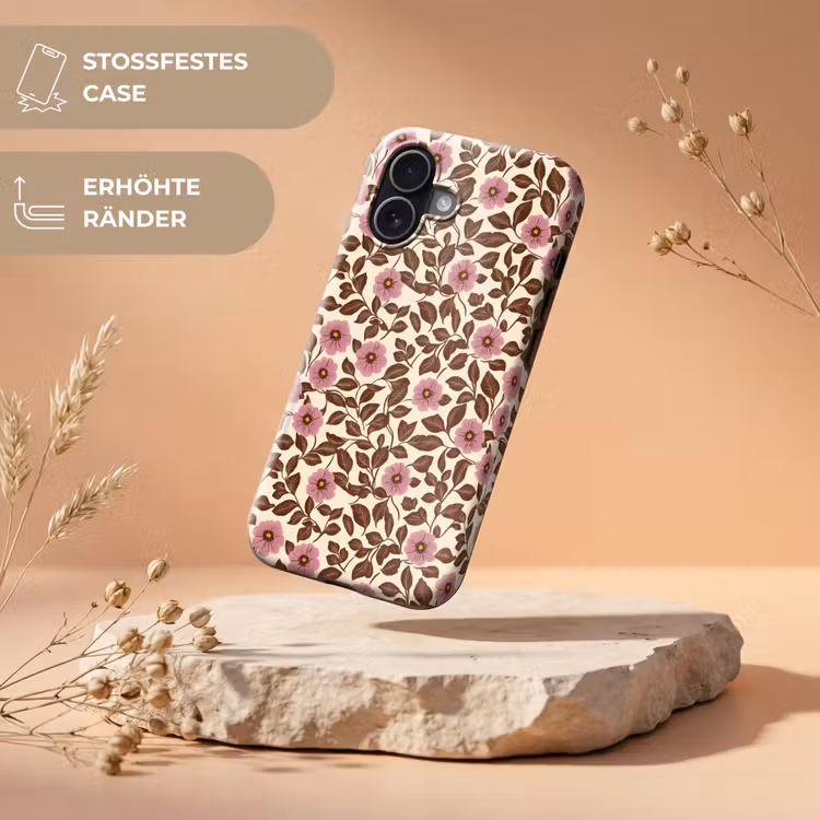 Bloemen - Bladeren - Kleurrijk Toughcase MagSafe Apple iPhone 17 klein 1017 -USP_RandenV_DE