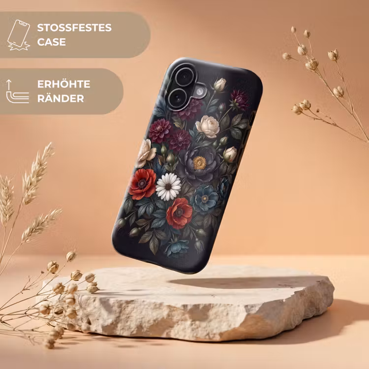 Bloemen - Boeket - Natuur - Klassiek - Weelderig Toughcase MagSafe Apple iPhone 17 klein -USP_RandenV_DE