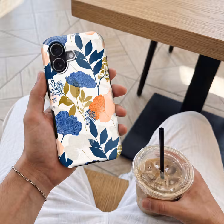 Bloemen - Botanisch - Kleurrijk Toughcase MagSafe Apple iPhone 17 klein 1017 -Sfeer1M
