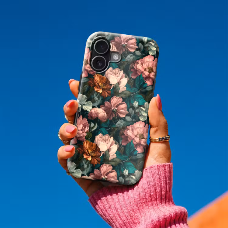 Bloemen - Schilderachtig - Patroon - Roze Toughcase MagSafe Apple iPhone 17 klein 1017 -Sfeer1V