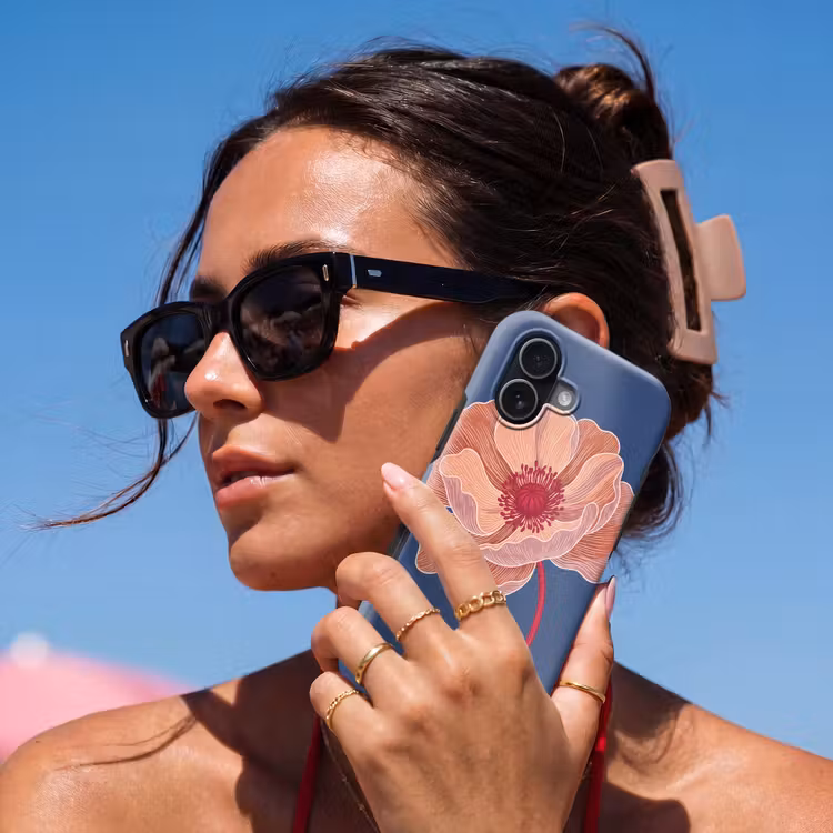 Handyhülle Toughcase - Blumen – Modern – Abstrakt - Bloemen - Modern - Abstract Toughcase MagSafe Apple iPhone 17 klein