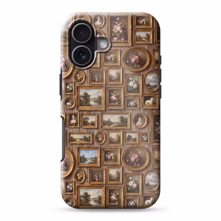 Bloemen - Rozen - Klassiek - Vaas - Kleurrijk Toughcase MagSafe Apple iPhone 17 klein -3d