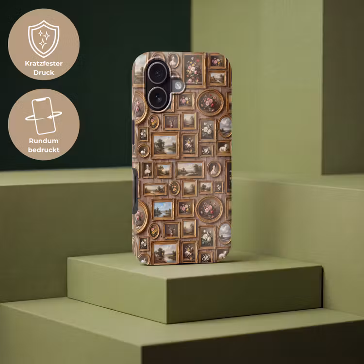 Bloemen - Rozen - Klassiek - Vaas - Kleurrijk Toughcase MagSafe Apple iPhone 17 klein -USP_PrintM_DE