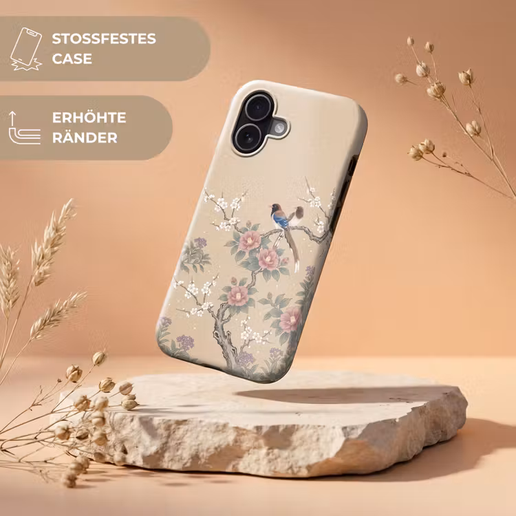 Bloemen - Vogels - Bloemen Toughcase MagSafe Apple iPhone 17 klein -USP_RandenV_DE