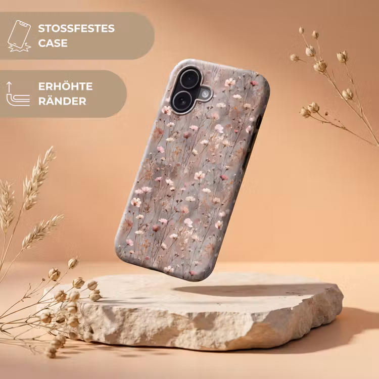 Bloemen - Wild - Pastel Toughcase MagSafe Apple iPhone 17 klein 1017 -USP_RandenV_DE