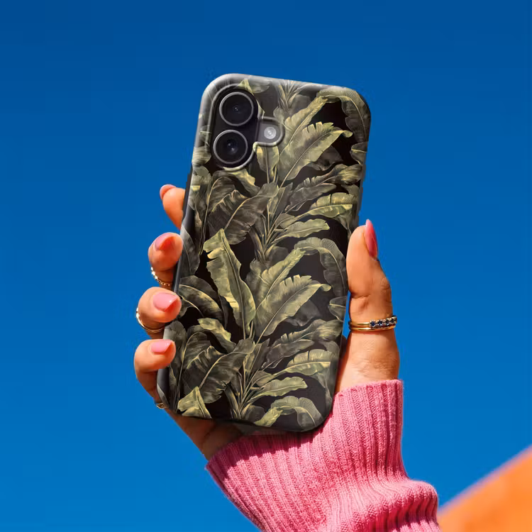 Botanisch - Bladeren - Groen Toughcase MagSafe Apple iPhone 17 klein 1017 -Sfeer1V