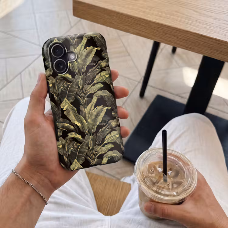 Botanisch - Bladeren - Groen Toughcase MagSafe Apple iPhone 17 klein 1017 -Sfeer1M