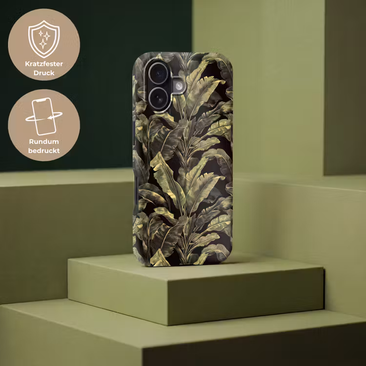 Botanisch - Bladeren - Groen Toughcase MagSafe Apple iPhone 17 klein 1017 -USP_PrintM_DE
