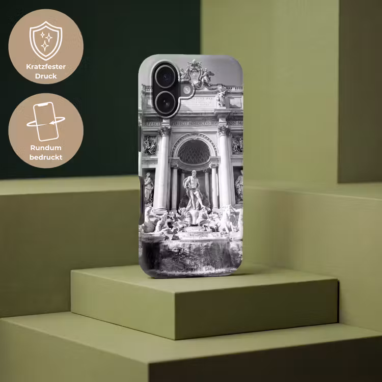 Fontein - Beelden - Architectuur - Zwart-wit Toughcase MagSafe Apple iPhone 17 klein -USP_PrintM_DE
