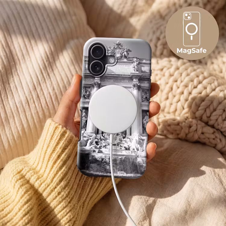 Fontein - Beelden - Architectuur - Zwart-wit Toughcase MagSafe Apple iPhone 17 klein -USP_MagsafeV
