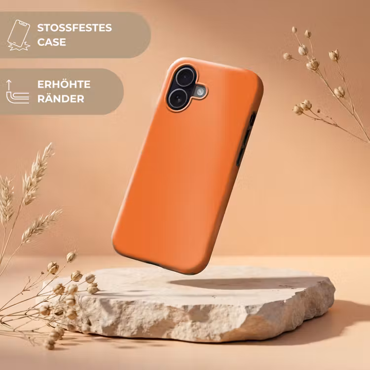 Burnt - Sienna - Oranje Toughcase MagSafe Apple iPhone 17 klein 1017 -USP_RandenV_DE