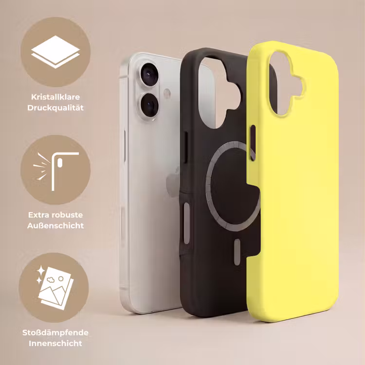 Buttery - Beige - Geel Toughcase MagSafe Apple iPhone 17 klein 1017 -USP_Lagen_DE