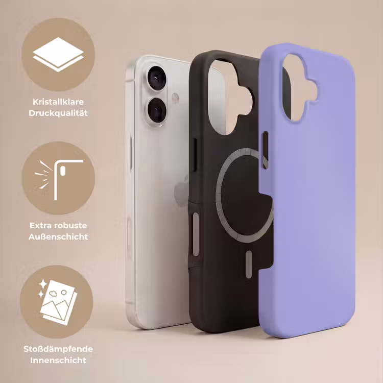 Ceil - Paars - Lila Toughcase MagSafe Apple iPhone 17 klein 1017 -USP_Lagen_DE