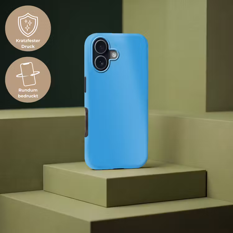Cerulean - Breeze - Blauw Toughcase MagSafe Apple iPhone 17 klein 1017 -USP_PrintM_DE