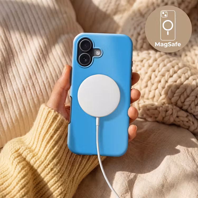 Cerulean - Breeze - Blauw Toughcase MagSafe Apple iPhone 17 klein 1017 -USP_MagsafeV