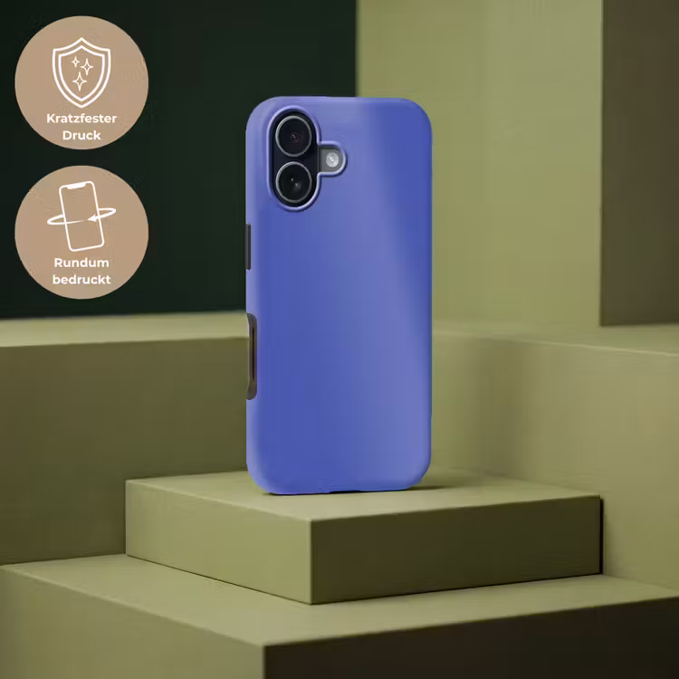 Chinese - Blue - Blauw Toughcase MagSafe Apple iPhone 17 klein 1017 -USP_PrintM_DE
