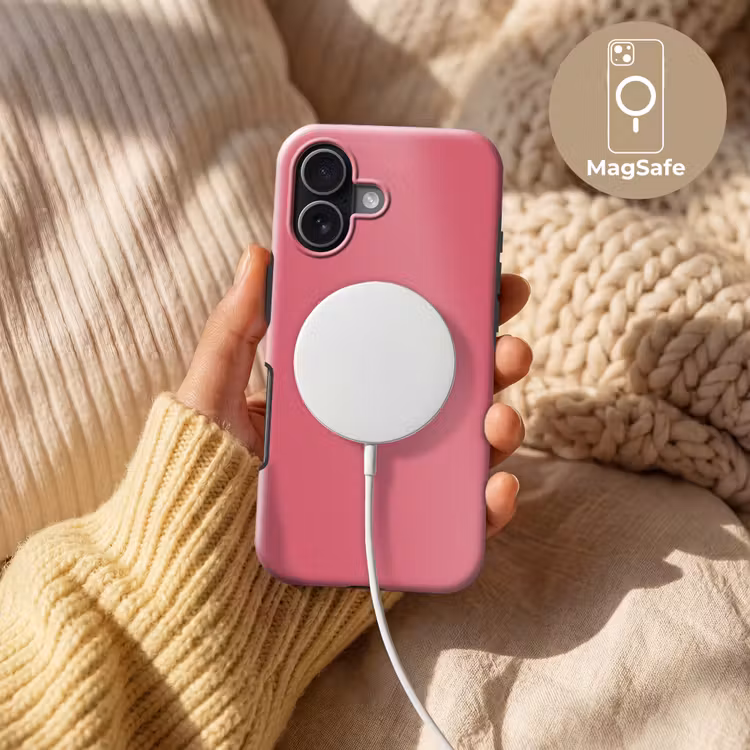 Crimson - Rose - Roze Toughcase MagSafe Apple iPhone 17 klein 1017 -USP_MagsafeV