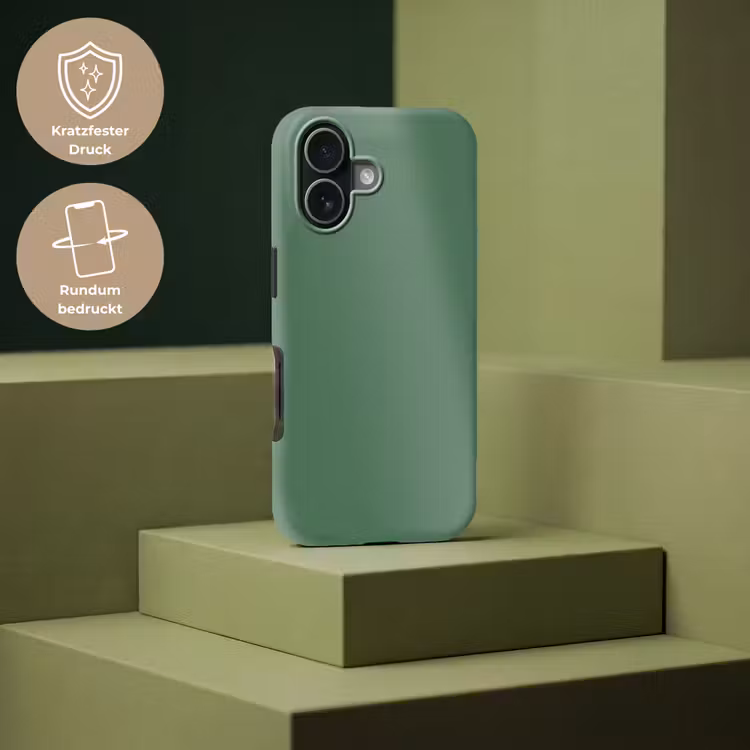 Deep - Sagewood - Groen Toughcase MagSafe Apple iPhone 17 klein 1017 -USP_PrintM_DE