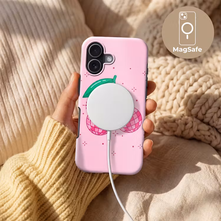 Decoratie - Disco-bal - Feest - Roze Toughcase MagSafe Apple iPhone 17 klein -USP_MagsafeV
