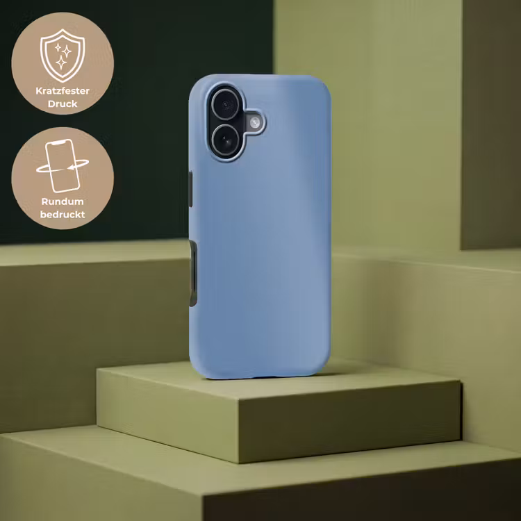 Denim - Breeze - Blauw Toughcase MagSafe Apple iPhone 17 klein 1017 -USP_PrintM_DE