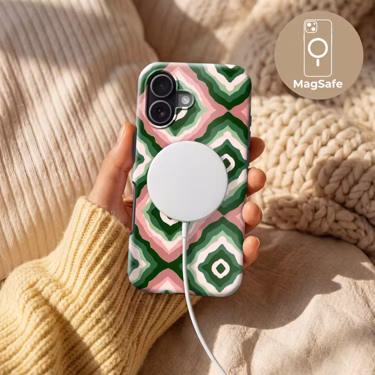 Ontwerp - Organisch - Kleurrijk Toughcase MagSafe Apple iPhone 17 klein 1017 -USP_MagsafeV