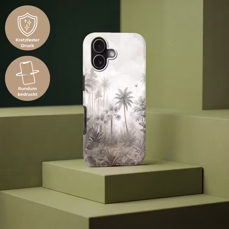 Jungle - Palmbomen - Natuur Toughcase MagSafe Apple iPhone 17 klein -USP_PrintM_DE
