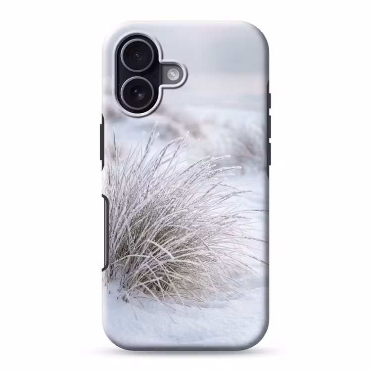 Duinen - Sneeuw - Strand - Winter - Serene Toughcase MagSafe Apple iPhone 17 klein -3d