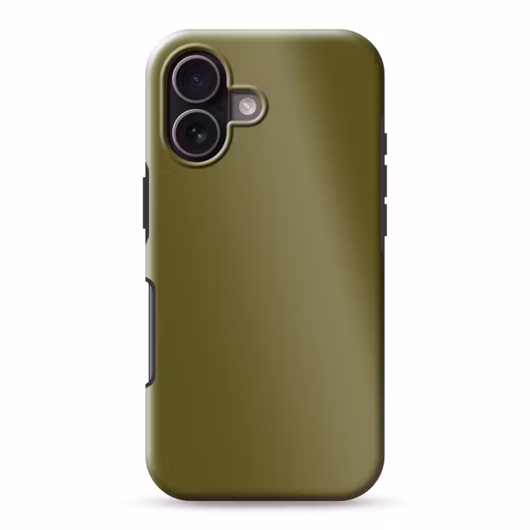 Dark - Olive - Groen Toughcase MagSafe Apple iPhone 17 klein 1017 -3d