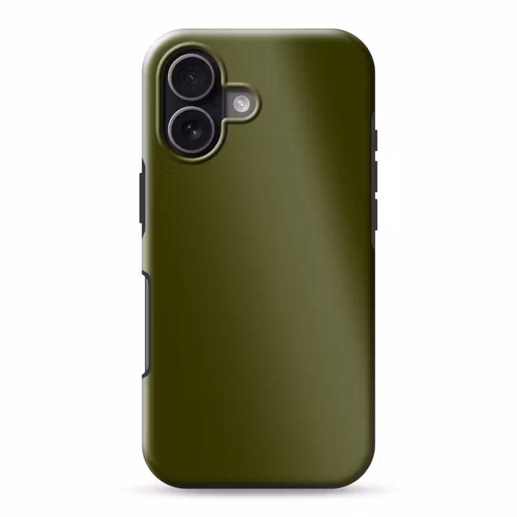 Dark - Olive - Groen Toughcase MagSafe Apple iPhone 17 klein 1017 -3d