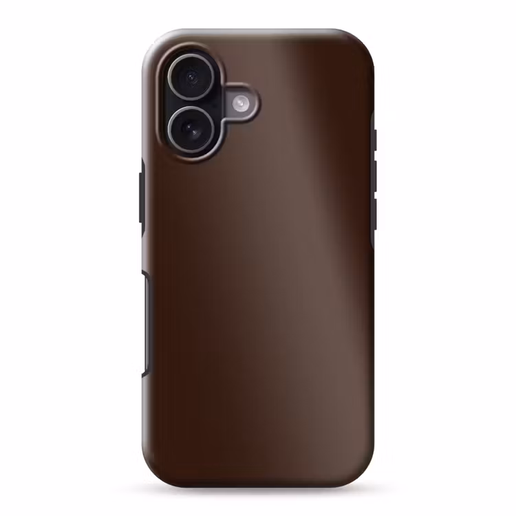 Dark - Chocolate - Bruin Toughcase MagSafe Apple iPhone 17 klein 1017 -3d