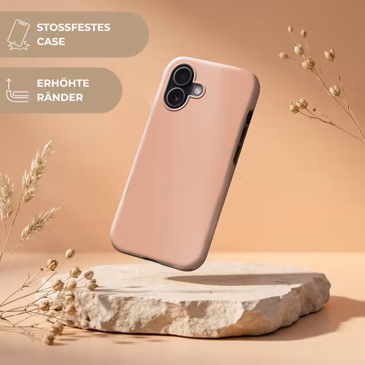 Dusty - Rose - Roze Toughcase MagSafe Apple iPhone 17 klein 1017 -USP_RandenV_DE