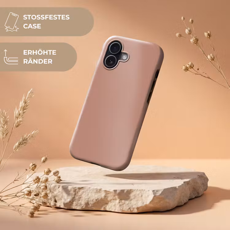 Earthy - Blusher - Roze Toughcase MagSafe Apple iPhone 17 klein 1017 -USP_RandenV_DE