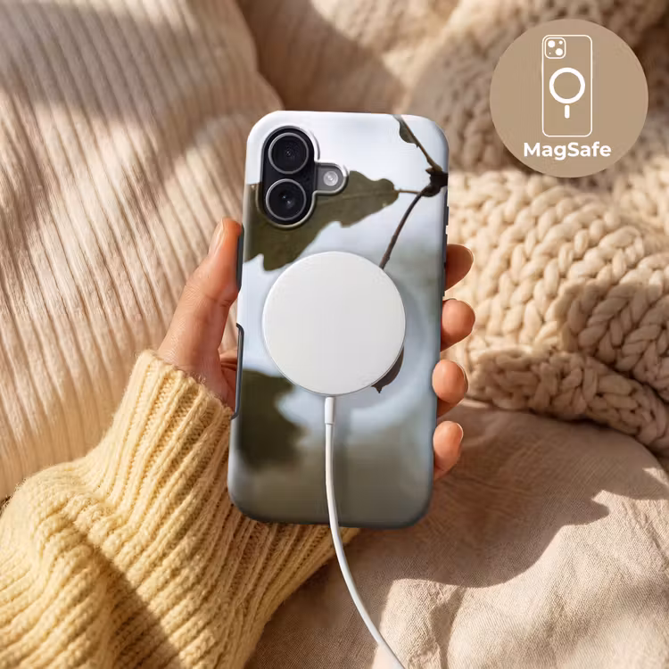 Eikel - Eikenblad - Bos - Herfst - Natuur Toughcase MagSafe Apple iPhone 17 klein -USP_MagsafeV