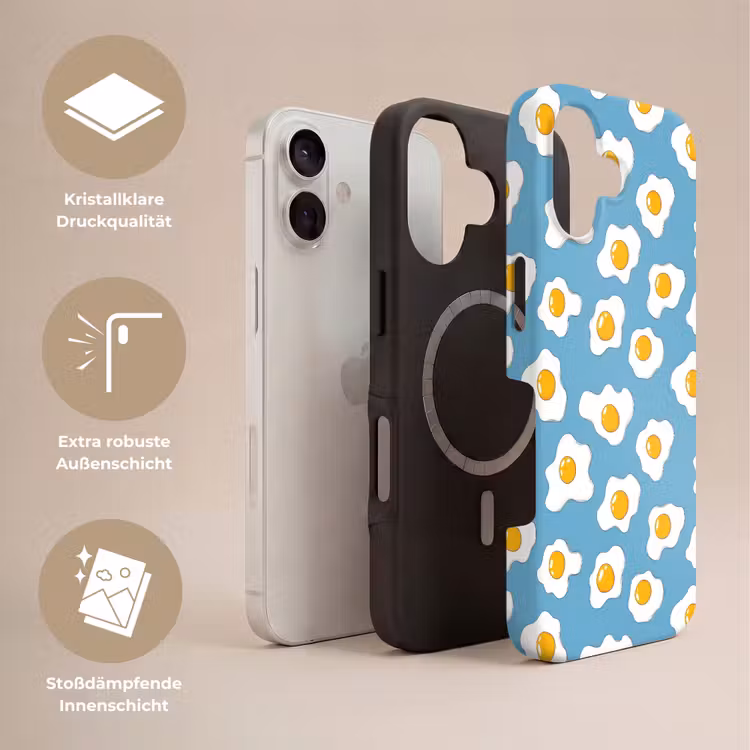 Eieren - Dooiers - Blauw Toughcase MagSafe Apple iPhone 17 klein 1017 -USP_Lagen_DE
