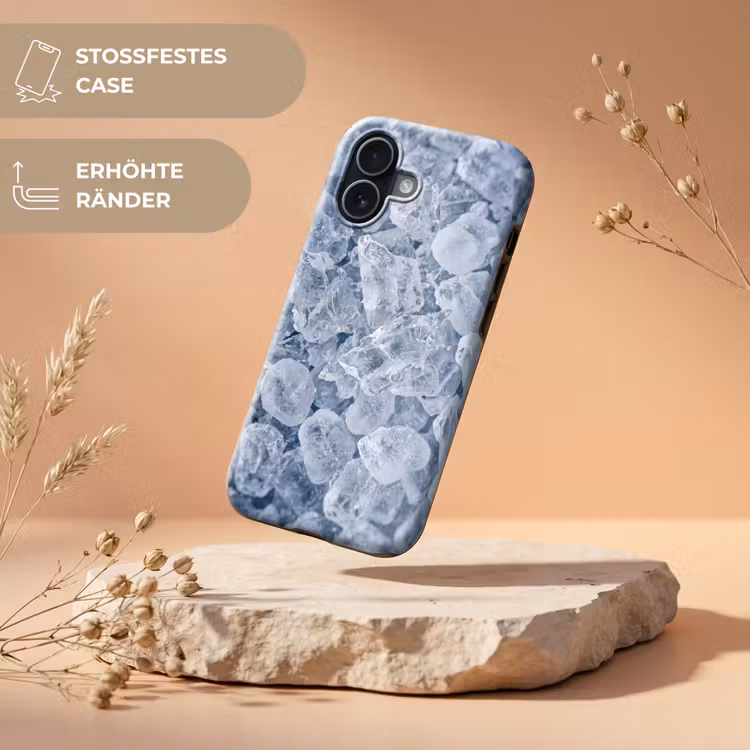Ijsblokjes - Water - Blauw Toughcase MagSafe Apple iPhone 17 klein -USP_RandenV_DE